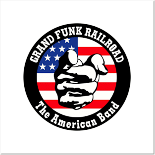 Grand Funk Railroad We're An American Band Posters and Art